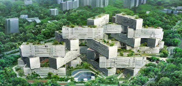 آپارتمان the interlace در سنگاپور (1)