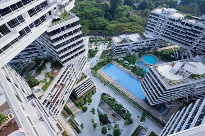 آپارتمان the interlace در سنگاپور (2)