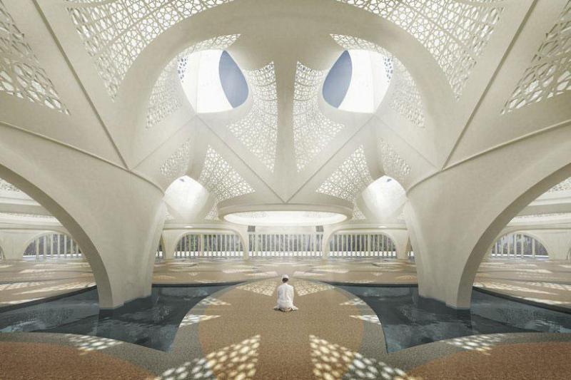 مسجد نور دبی (5)a